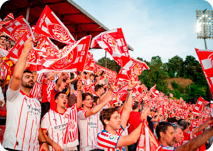 Torcida do Girona FC